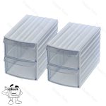 کشو کریستالی دو طبقه