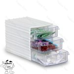 کشو کریستالی 3 طبقه